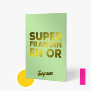 Carte cadeau pour son frère.